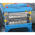 Sheet metal roofing double layer roll forming line